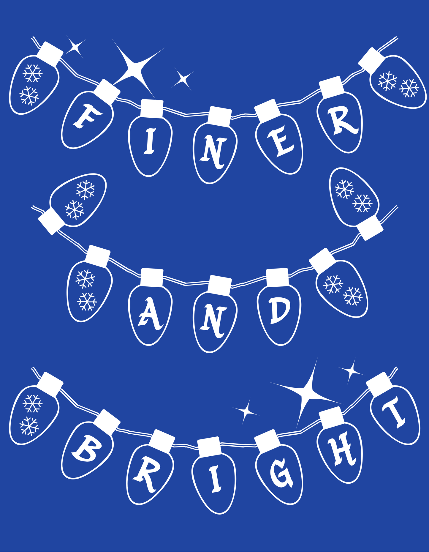 Finer and Bright Christmas T-shirt