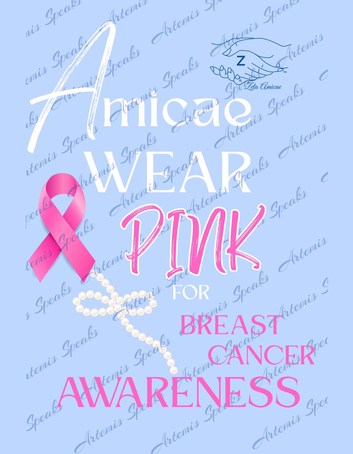 Amicae Breast Cancer Awareness T-Shirt