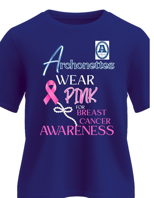 Archonette Breast Cancer Awareness T-Shirt.2026