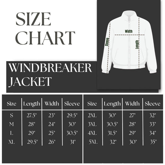 ZPB Apparel Large Blue White Windbreaker Jacket