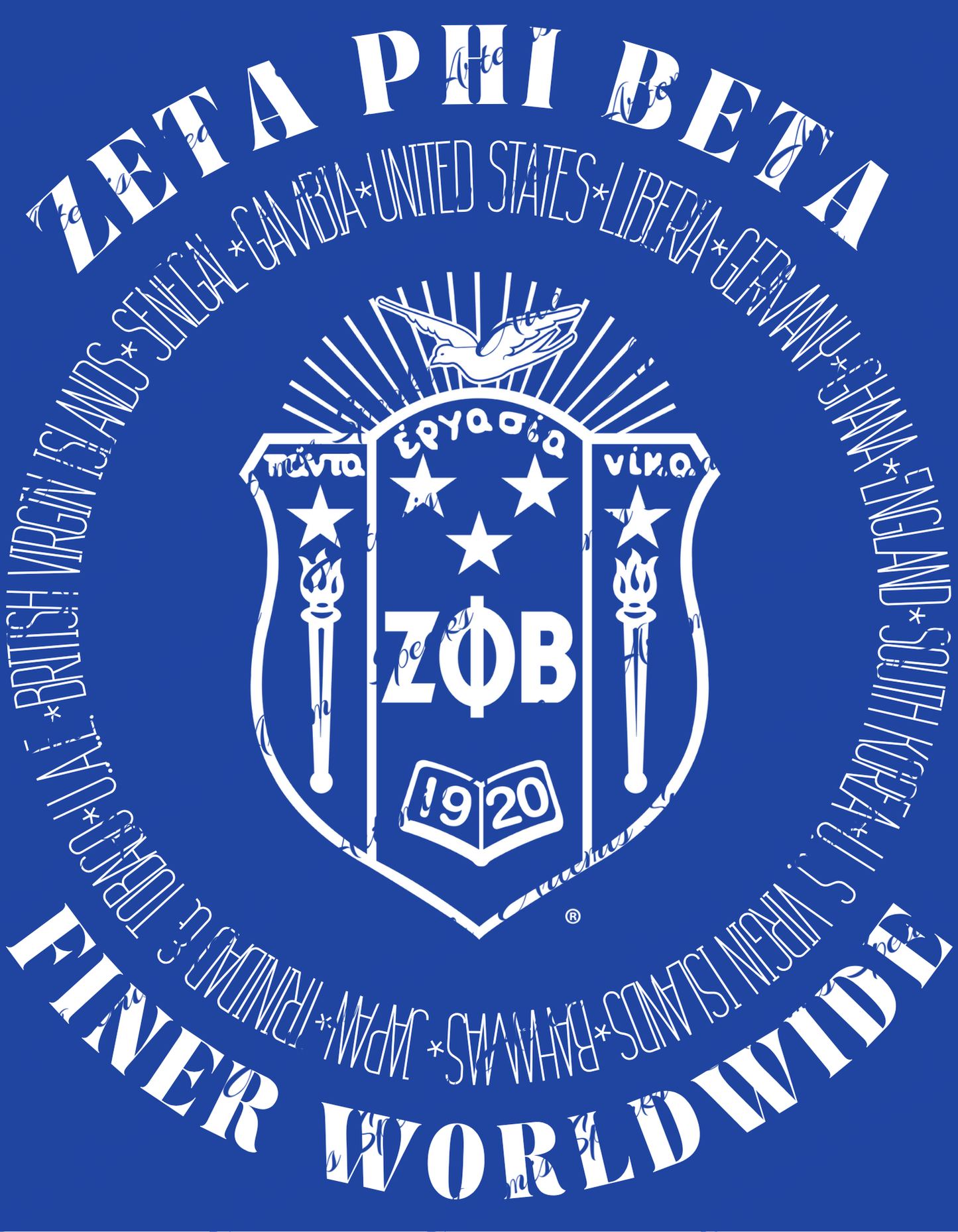 Finer Worldwide T-shirt with Zeta Shield